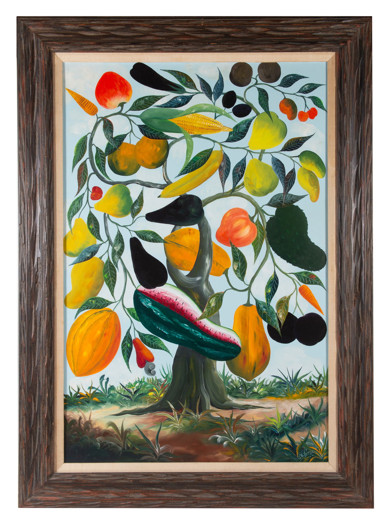 F. PIERRE HAITIAN PAINTING (1 of 4)