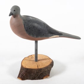 MOURNING DOVE CARVING