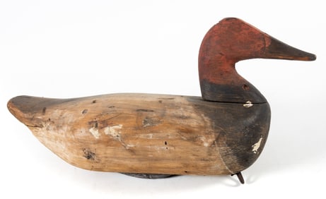 RED HEAD DUCK DECOY