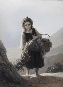 VON BREMEN GENRE PAINTING