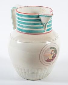 PRATT WARE PITCHER