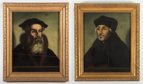 EARLY PORTRAIT PAINTINGS (2)
