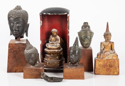 ANTIQUE BUDDHAS, ETC. (7)