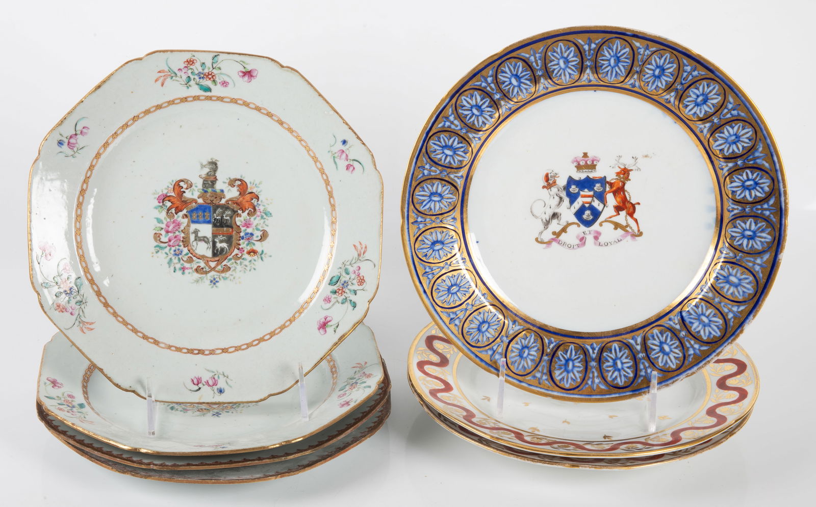 EXPORT PORCELAIN PLATES (7) (1 of 7)
