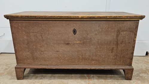 PAINTED BLANKET CHEST