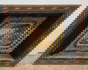 ANTIQUE FIREPLATE INSERT