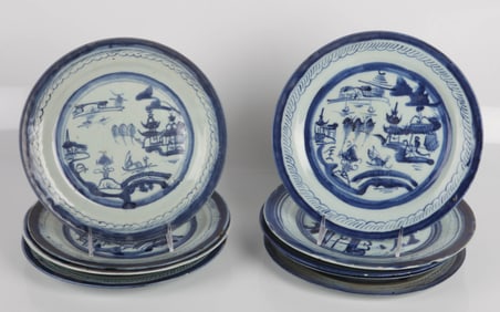 (22) CANTON PLATES