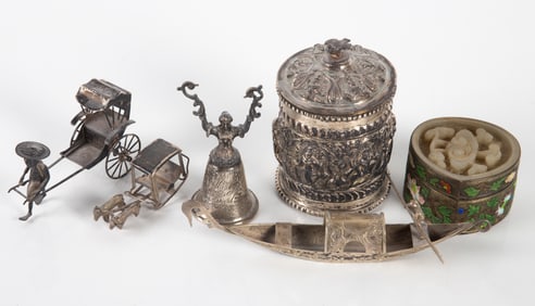 EASTERN SILVER ITEMS (6)