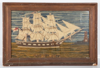 STITCHWORK NAUTICAL SCENE