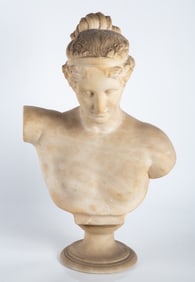 MARBLE BUST - TWO PIECE