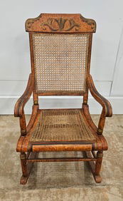 PAINT DECORATED ROCKER