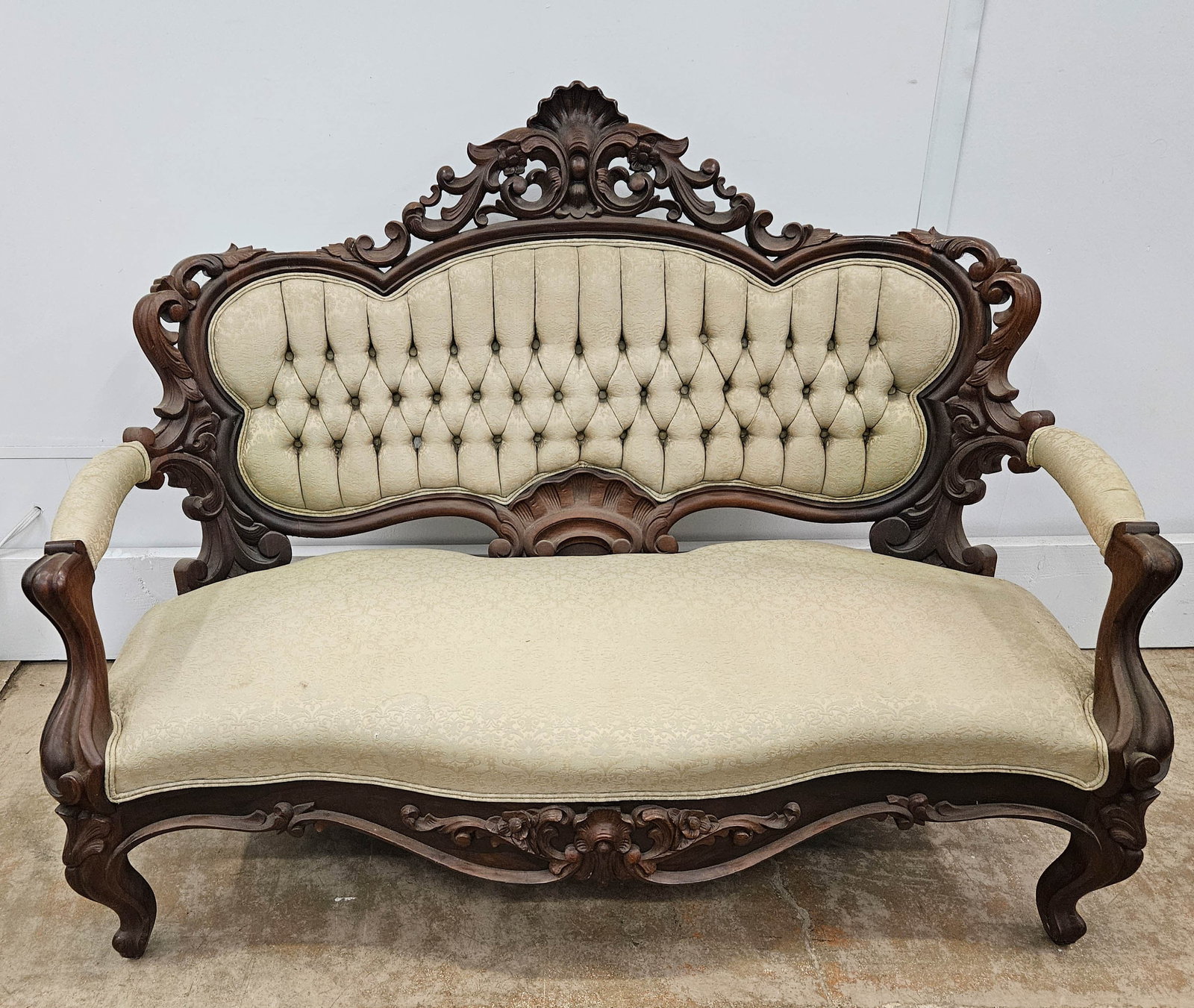 VICTORIAN SETTEE - POSSIBLY MEEKS (1 of 7)