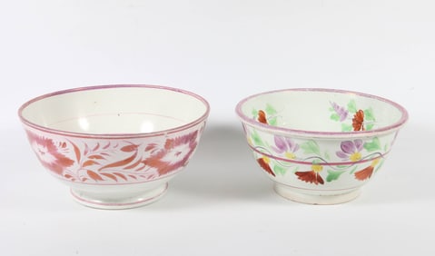 LUSTRE WARE BOWLS (2)