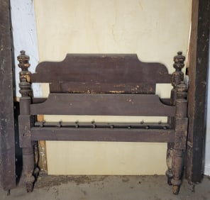 ANTIQUE ROPE BED