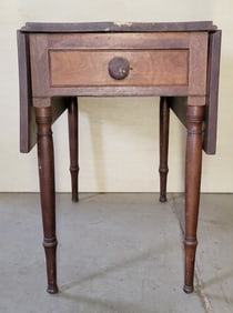 WALNUT DROP LEAF TABLE