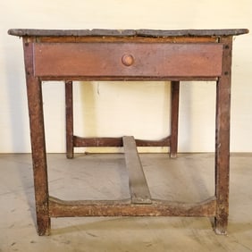 PRIMITIVE ONE DRAWER TABLE