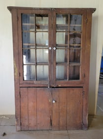 PRIMITIVE FOUR DOOR CUPBOARD