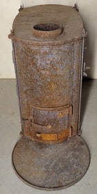 W. R. GITTSVILLE CAST IRON STOVE