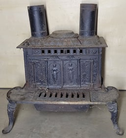 STANLEY'S PATENT NO. 1 CAST IRON STOVE