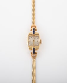 GOLD & SAPPHIRE ARMIGER WATCH
