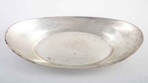 STERLING BREAD DISH