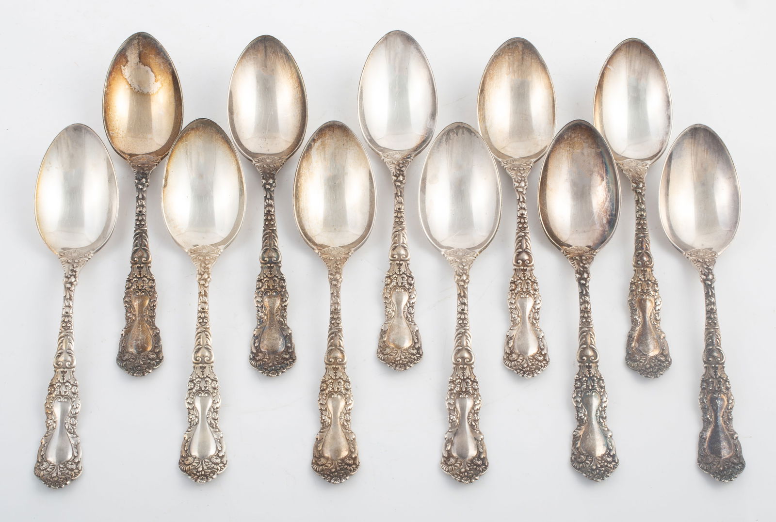 (11) STERLING TEASPOONS (1 of 3)