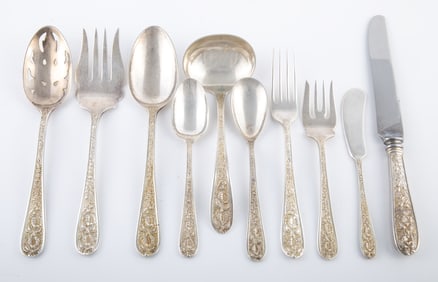 (58) PCS. STIEFF STERLING FLATWARE