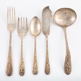 (20) PCS. STERLING FLATWARE