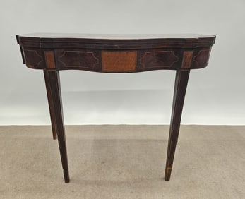 HEPPLEWHITE CARD TABLE