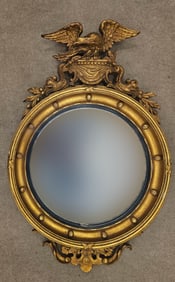GILT CONVEX MIRROR
