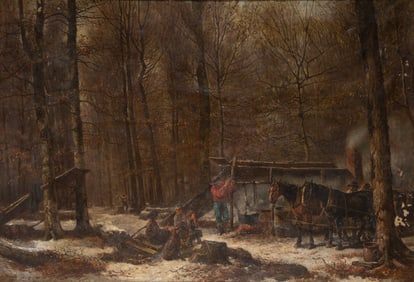 H. NEWELL GENRE PAINTING
