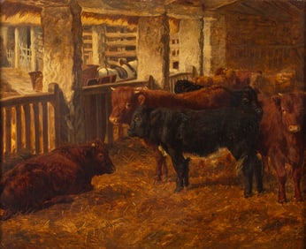 BARNYARD PAINTING