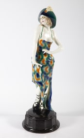 GOLDSCHEIDER FLAPPER GIRL