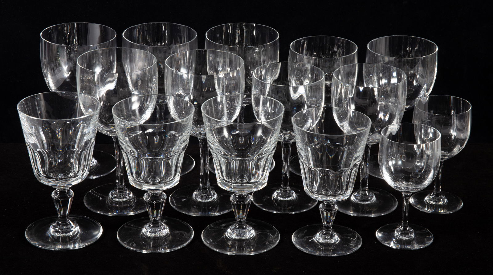 BACCARAT CRYSTAL (44) PCS. (1 of 7)