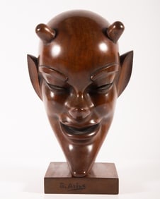 G. ARIAS DEVIL SCULPTURE