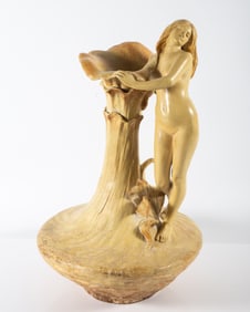 GOLDSCHEIDER ART NOUVEAU VASE