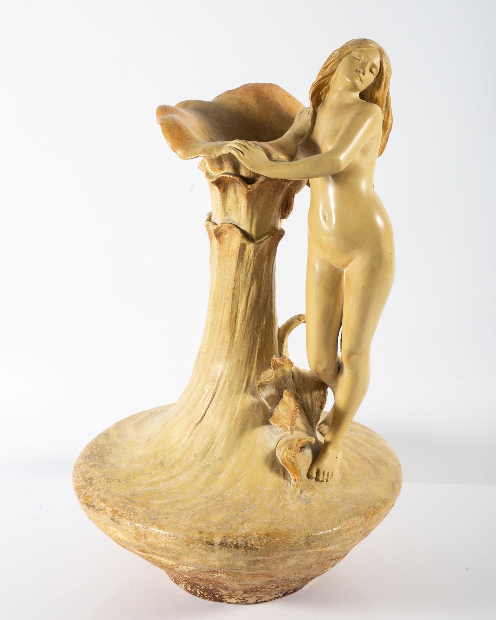 GOLDSCHEIDER ART NOUVEAU VASE (1 of 7)