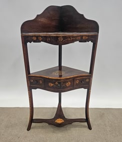 CHIPPENDALE CORNER WASHSTAND