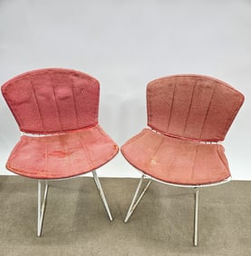 KNOLL ART METAL CHAIRS (2)