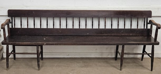TROLLEY CAR BENCH