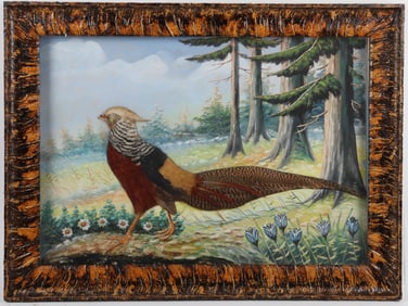 JAPANESE PHEASANT DIORAMA