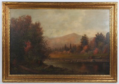 MOUNTAIN LANDSCAPE PAINTING
