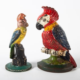 PARROT DOOR STOPS