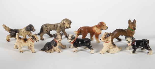 DOG PAPERWEIGHTS (9)
