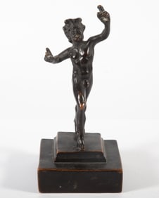 FAWN OF POMPEI BRONZE