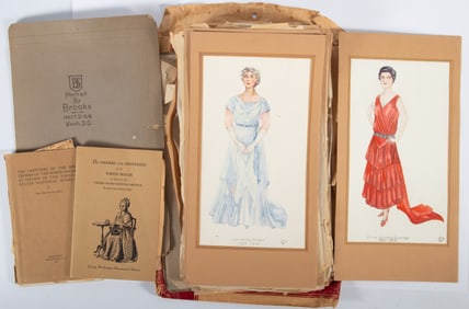 DRESSES OF THE WHITE HOUSE WATERCOLORS (34)