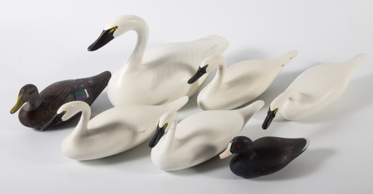 BOB JOBES, ETC. MINIATURE DUCKS (7)