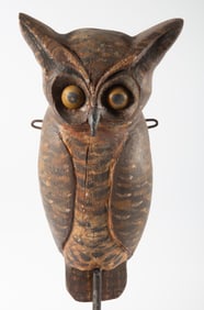 VINTAGE OWL DECOY
