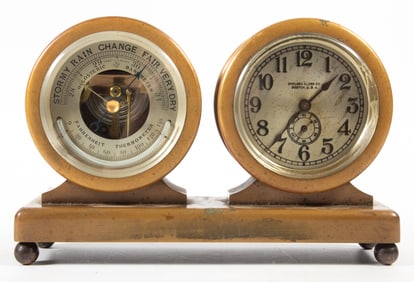 DESK CLOCK & BAROMETER