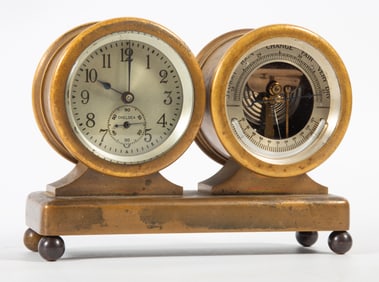 DESK CLOCK & BAROMETER